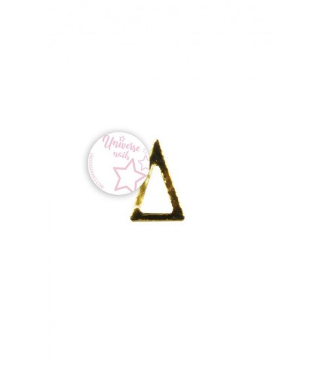 Hollow GOLD TRIANGLE
