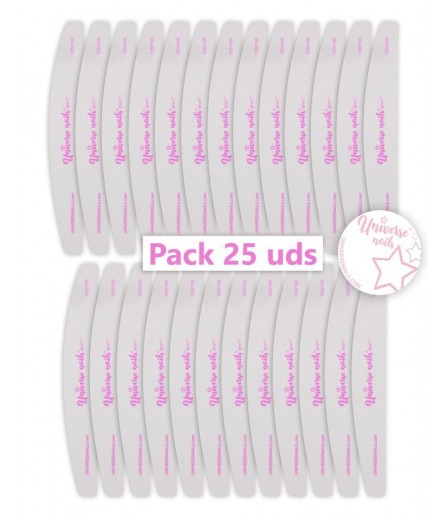 PACK 25 UDS  PULIDORES UNIVERSE 100-100