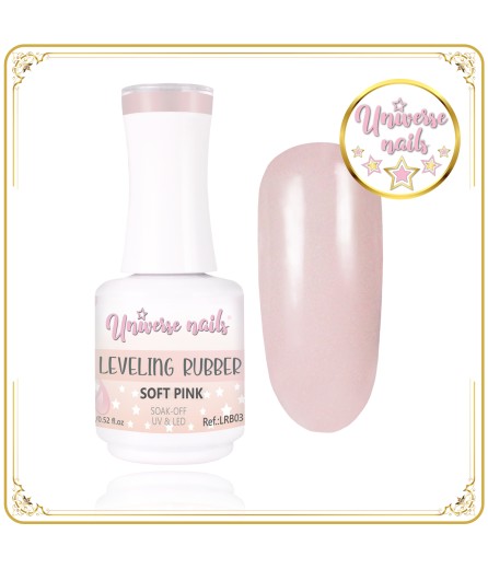 Leveling rubber SOFT PINK