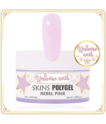 Polygel Skins REBEL PINK 50ml